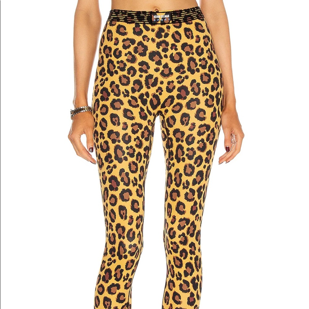 Adam Selman Cheetah Leggings